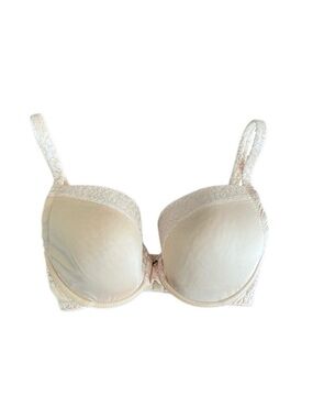 Le Mystere Bra Women's 32F Safari Contour Sahara Cream Underwire Full Coverage